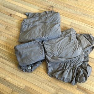 New Project 62 + Nate Berkus Gray Herringbone 500TC Tri-Ease Queen Sheet Set